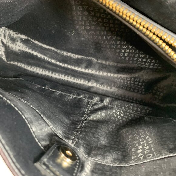 KATE SPADE New York Baldwin Street Maryanne Shoulder Bag Tote Black/Almond Leath - Picture 11 of 11